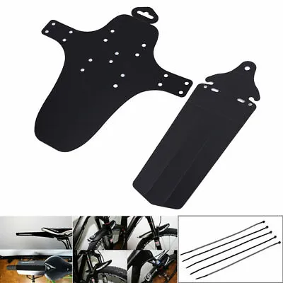 $8.99 • Buy 1 Set Cycling Mountain Bike Bicycle Front + Rear Fenders MTB Mud Guards Mudguard
