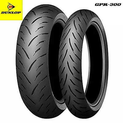 Honda Cbr600 Dunlop Sportmax Gpr-300 Two Tire Set 120/70-17 180/55-17 • $237.97