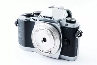 Olympus OM-D E-M10 16.1MP 15mm Lens Set Silver [Exc W/8GB SDStrap [249] • $695.33