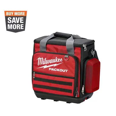 Milwaukee Back Pack Tool Bag Packout Back Pack 11 Inch Zippered Top Nylon Red • $157.51
