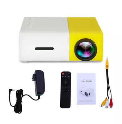 Salange Mini Video Projector YG300 Pro LED 1080P Full HD Portable Beamer Audio • $59.99