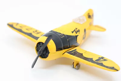 Vintage Gee Bee Airplane Model Yellow &black NR77V Toy Wasp Super Sportster 2.5  • $16.95