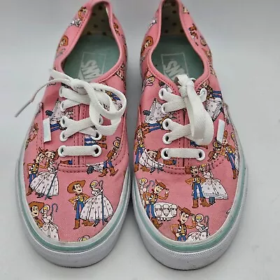 Vans X Disney Shoes Toy Story Woody Bo Peep Sneakers Women's Size 8 721278 • $36