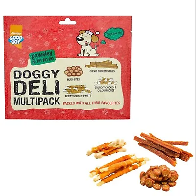 £5.99 • Buy Pawsley Dog Deli Multipack Christmas Xmas Treats Chew Gift 10327 OUT OF DATE
