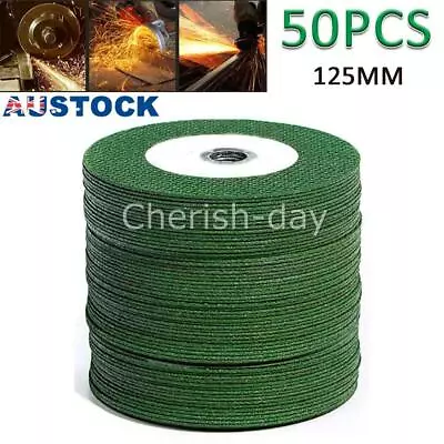 $33.99 • Buy 1.2MM  5  125mm Cutting Discs Wheel Thin Angle Grinder Cut Off Metal Steel Flap