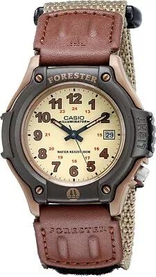 Casio Men's Forester Sport Illuminator Date Nylon Band Watch FT500WC-5BV • $33.90