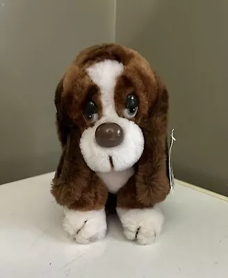Vintage Plush Basset Hound Puppy Dog Stuffed Animal Toy Baxter 1990s • $25