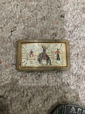 Vintage Rodeo Horse Bucking Cowboy Belt Buckle • $19