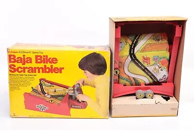 Vintage 1978 Schaper Baja Bike Suzuki Scrambler Motorcycle U-drive-it Game  • $199.99