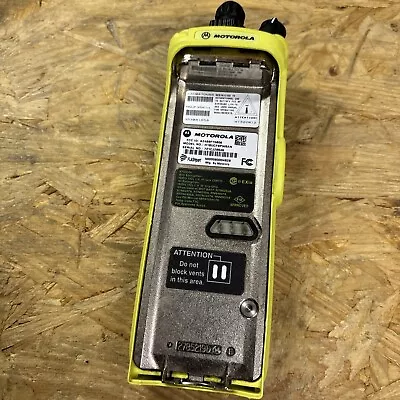 MOTOROLA Yellow Astro XTS5000R H18UCF9PW6AN 700-800 MHZ Police Fire EMS Radio • $59.95