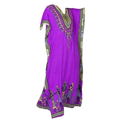 $15.15 • Buy Long Size Women Kaftan Dress Maxi Plus Loose Casual Boho Womens Caftan Free Size