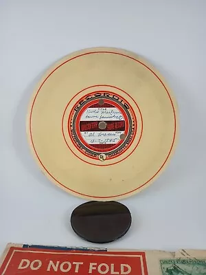 Vintage Recordio-Gram 78 RPM Record With Postmarked Envelope - December 7 1945 • $50