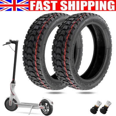 2x8.5Inch Tyres Electric-Scooter 50/75-6.1Tubeless Off-Road Tyre For XiaoMi-M365 • £15.89