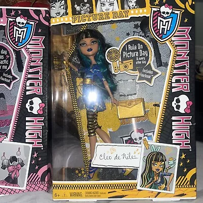 Monster High First Wave Doll Cleo De Nile Picture Day - NIB - 2012 • $21.50