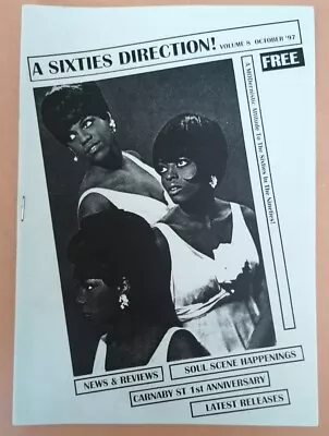 FANZINE / NEWSLETTER -  A Sixties Direction...The 60s In The 90s Vol #8 Oct 1997 • $9.95