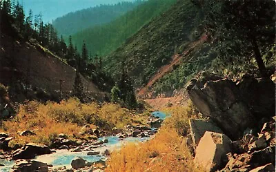 Postcard The Feather River Canyon Oroville California CA Vintage • $5.98