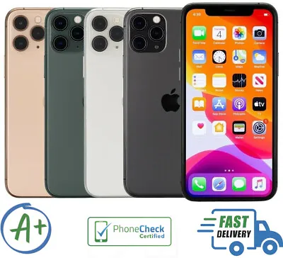 Apple IPhone 11 Pro Max A2161 UNLOCKED All Networks All Colors+GB - C Grade NID • $339.99