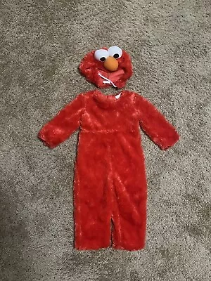 Sesame Street: Elmo Baby Toddler Costume Size S (likely Fits 12-18 Month Child) • $10