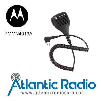 Motorola PMMN4013A (PMMN4014A) Remote Speaker Microphone With 2-pin Connector • $59.95
