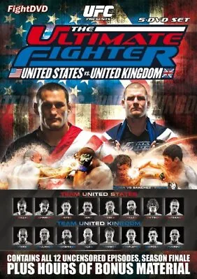UFC: The Ultimate Fighter - Season 9 - United States Vs United Ki... - DVD  VAVG • £4.89