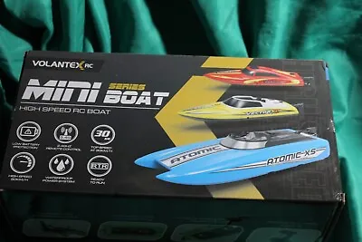 Volantex RC Mini Boat Atomic X5 Blue New In Box • $59.99