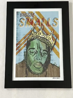 $45 • Buy Biggie Smalls- Pop Art Poster/Wall Art/Limited Edition Of 100 / Soul Music Icon