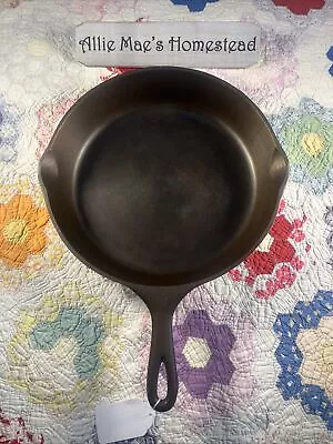 Vintage Wagner Ware Sidney -O- #10 Cast Iron Skillet 1060C - Made In USA • $60