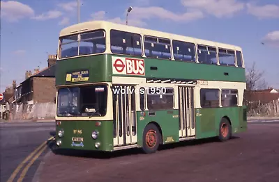 Boro Line X Ipswich CT  Leyland Atlantean WPV 86L Original Bus SLIDE • £2.99