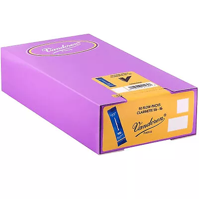 Vandoren Bb Clarinet V21 Reeds Strength 2.5 Box Of 50 • $201.99