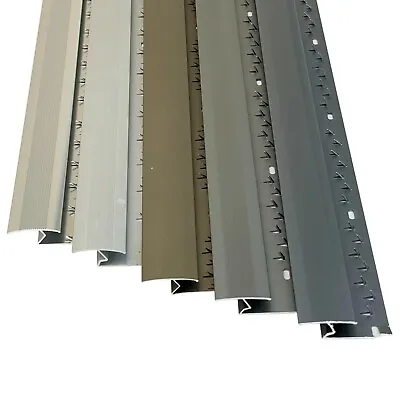 Z Edge Metal Door Bars - Carpet To Tile Wood Or Laminate Any Colour 90cm & 2.7m • £6.94