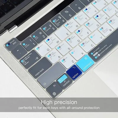 Keyboard Cover For 2023 MacBook Pro 13 M2 2020-2023 MacBook P MacBook Shortcuts • $29.63