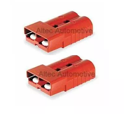 RED  175 AMP ANDERSON SB-175 POWER CONNECTOR  (PAIR) For 25mm2 / #4 AWG Cable    • £16.27