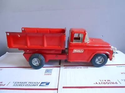 Vintage Buddy L Red Dump Truck • $55