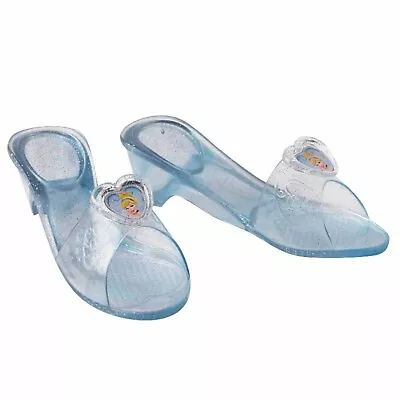 Cinderella Jelly Shoes Costume Accessory Girls Disney Licensed 3+ • $25.95