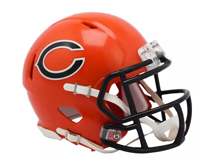 Chicago Bears 2022 Alternate Riddell Speed Mini Helmet New In Box • $32.99