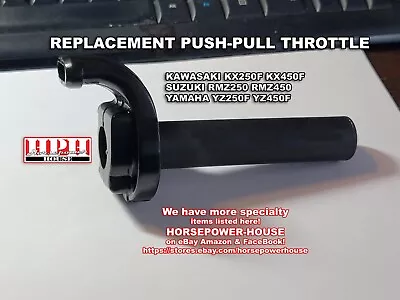 MX THROTTLE TUBE & HOUSING COMPLETE For YAMAHA 4-STROKE MOTO YZ250F YZ450F MORE • $49.76