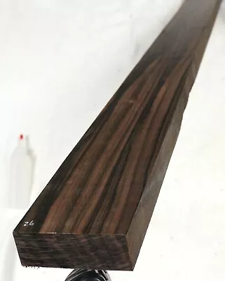 Macassar Ebony Wood Lumber 2.75x36x1  EM26 • $75.63