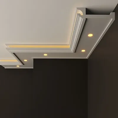 Coving Xps Molding Cornice Ceiling Wall Cornice Premium Quality VLS13 • £49.99