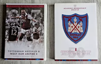 £19.99 • Buy West Ham 1964 FA Cup Final  + Vs Tottenham 2013 Season Ticket Holders Exclusive