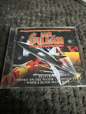 IAN GILLAN CD: LIVE IN NOTTINGHAM Deep Purple CD • £15.99