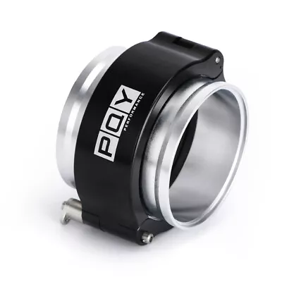 Aluminum 2.5'' 62mm Quick Release HD Clamp For Air Intake Intercooler Pipe Black • $25.90