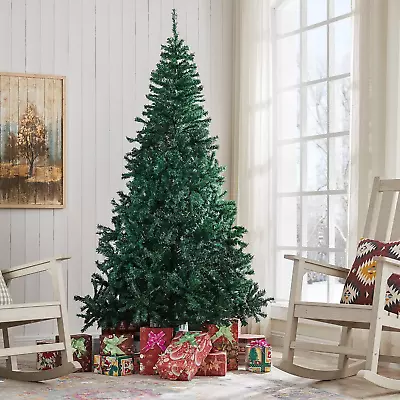 7FT Premium Spruce Artificial Holiday Christmas Tree For Home Office Party Dec • $70.99