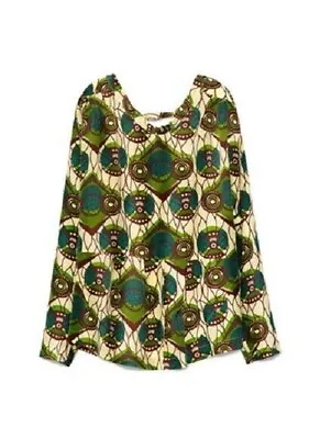 Marni For H&m Rare Retro Boho Paisley Ethnic Silk Blouse Uk 12 Us 8 Medium Bnwt • £99.99