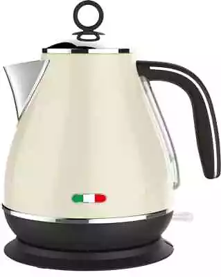 $69.99 • Buy Vintage Electric Kettle CREAM 1.7L Stainless Steel Auto OFF Not Delonghi