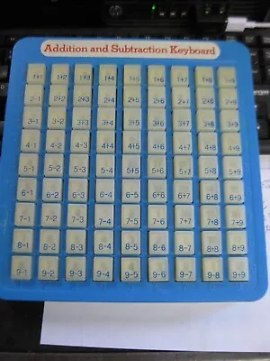  Educational Keyboard Addition Subtraction Press And See Magic Math • $4.99