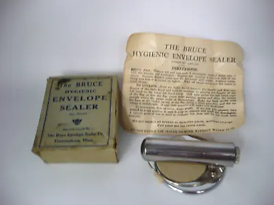 Vintage Bruce Hygienic Envelope Sealer - Original Box • $8.95
