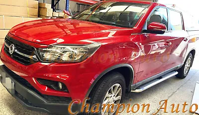 $399 • Buy SsangYong Musso / Musso XLV Dual Double Cab 4 DOORS Side Steps 2019 -2023(CMP94)
