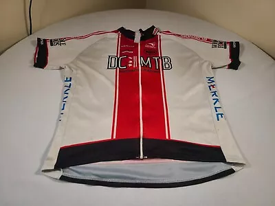 Giordana Cycling Jersey Shirt Mens M-L White DC MTB Vintage Mountain Bike Gear • $8.77