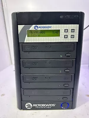 Microboards Technology Duplicator 4 Bay Burner Disc Copier QD-BD-H4 • $150