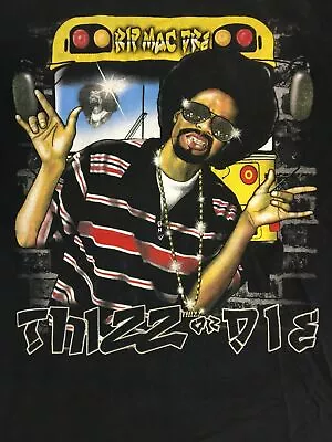 Vintage Mac Dre Gift For Fans Cotton Black Full Size Unisex Tee Shirt • $19.99